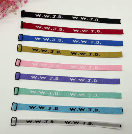 WWJD Braided Rope Bracelet